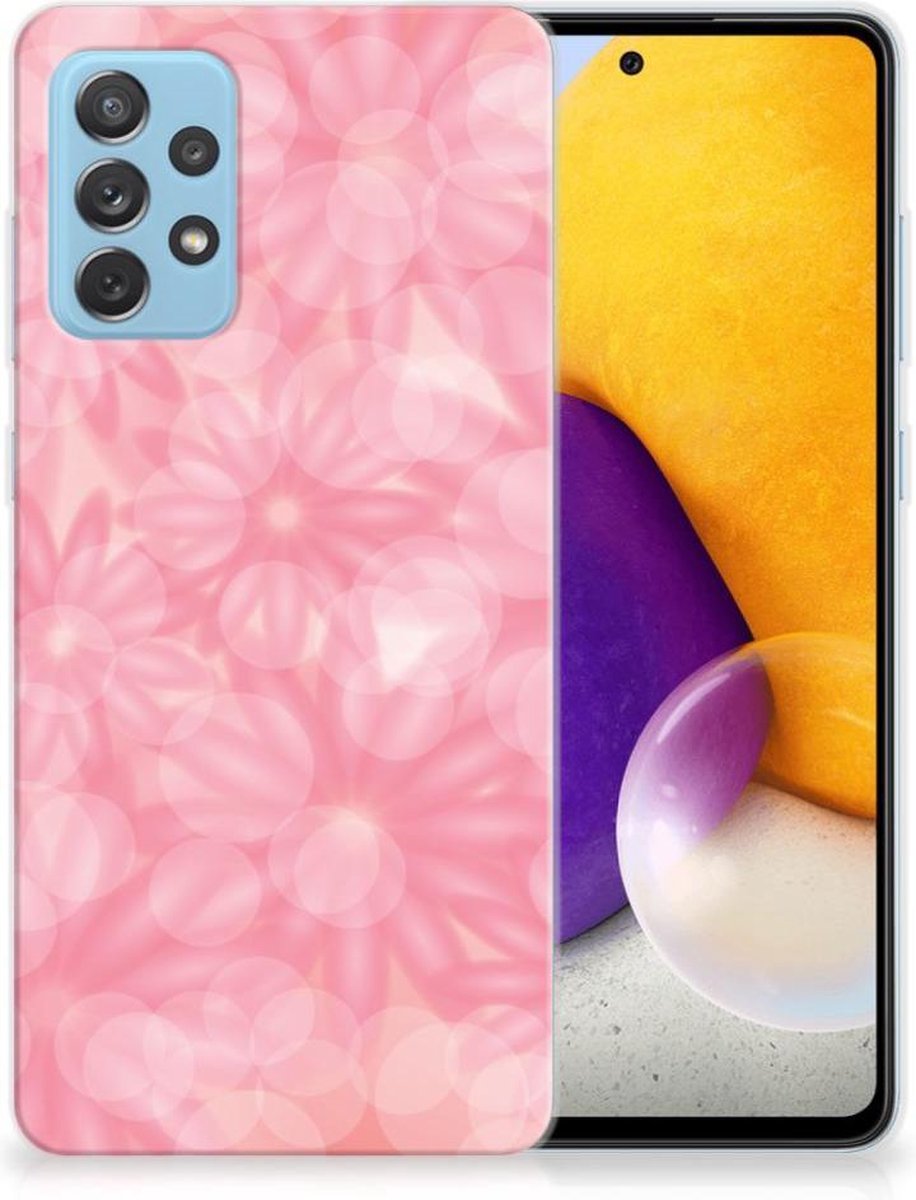 Samsung Galaxy A72 TPU Case Spring Flowers