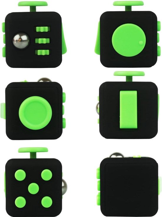 Fidget Toys Fidget Cube - Groen - Pop It - Merkloos