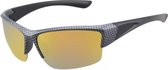 Dielay - Zonnebril - Sportbril - UV400 Bescherming Cat. 3 - Glazen 65 mm - Oranje en Grijs