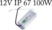 DC12V IP67 100W Waterdichte 8.33A LED Driver Voeding Transformator led-strips