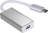 USB 3.1 Type-C to Mini Display Adapter Kabel voor MacBook 12 inch, Chromebook Pixel 2015, Nokia N1 Tablet PC, Length: About 10cm(Gold)