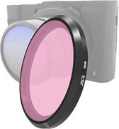 JSR gekleurde lensfilter voor Panasonic LUMIX LX10 (roze)