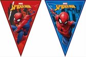 spiderman vlaggenlijn 2.3 meter lang origineel Marvel