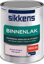 Sikkens Binnenlak - Verf - Hoogglans - Mengkleur - Sweet Desire - 1 liter