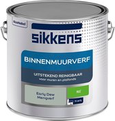 Sikkens Binnen Muurverf - Mengkleur - Early Dew - 2,5 Liter