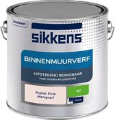 Sikkens - Binnenmuurverf - Muurverf - Mengkleur - Stylish Pink - 2,5 Liter