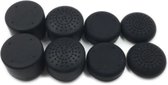 8 in 1 Joystick Thumb Grips Sony PS4 PS5 XBOX ONE Controller - Zwart