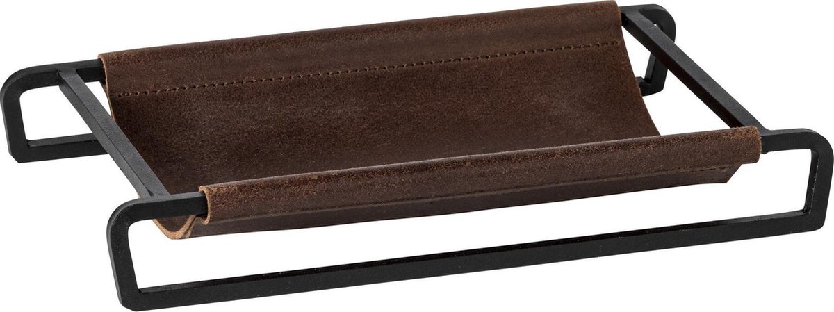 Costa Nova leather - dienblad - 25 cm - collectie leer - H 4 cm