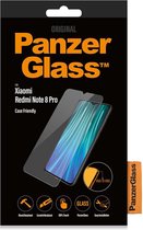 PanzerGlass Case Friendly Screenprotector voor de Xiaomi Redmi Note 8 Pro - Zwart