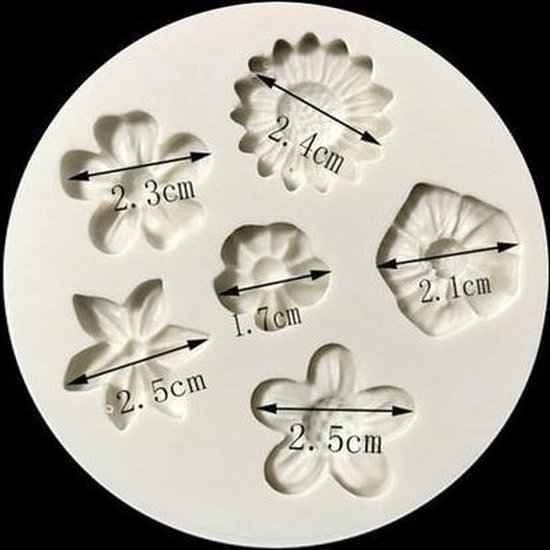 8 Pièces Moules Silicone Fleurs 3D - Roses, Marguerites, Papillons, Feuilles, Tournesols Pour Gâteaux Et Résine