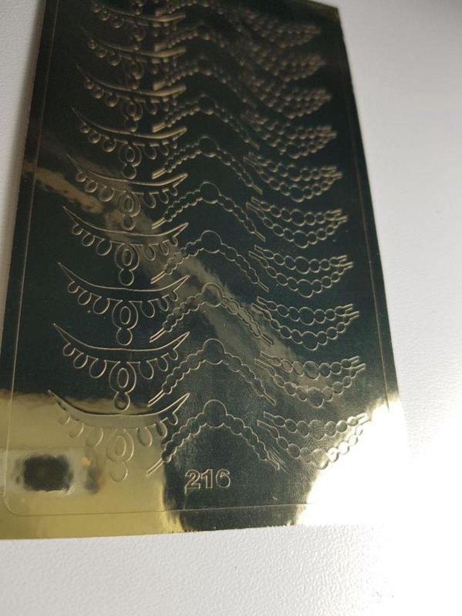 Goedkoopste Korneliya StickOn nr 216 Goud Lunula's Design