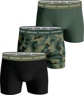 Björn Borg Nordic Camo Duck Green - 3-pack heren boxershorts maat S