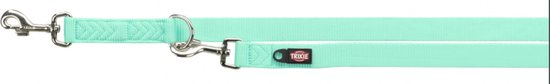 Hondenriem - premium verstelbare hondenriem - nylon - Afmetingen: 200x1 cm - Kleur: Mintgroen
