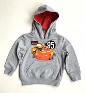 Disney Cars Hoodie - grijs - maat 98 (3 jaar)