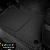 Carpijt - Premium Velours Automatten - ALFA ROMEO 145 (3-deurs hatchback) bj. 1994-2000 - complete set op maat 100% pasvorm - zwarte matten met extra hakstuk & luxe zwarte omzoming
