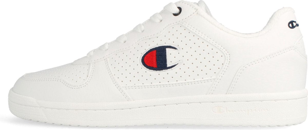 Champion Chicago Sneakers Heren Lage veterschoen Wit - Schoenen.nl