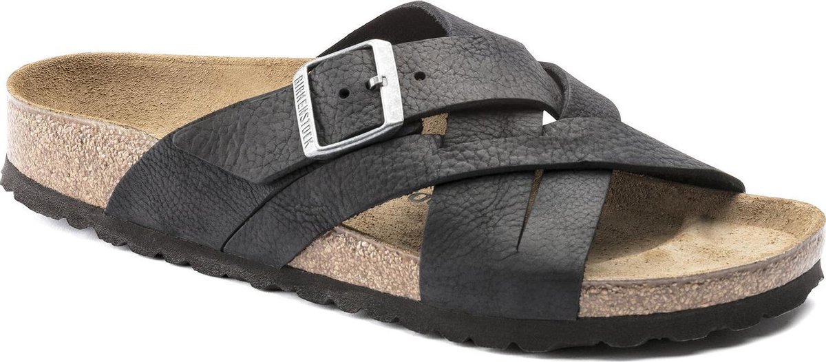 Birkenstock Lugano Slippers Nubuck Camberra Old Black Narrow Maat 35 |  bol.com