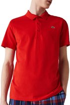 Lacoste Sport polo Regular Fit stretch - rode bessen rood -  Maat: M