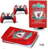 PS5 skin FC Liverpool - PS5 Disk| Playstation 5 sticker | 1 console en 2 controller stickers