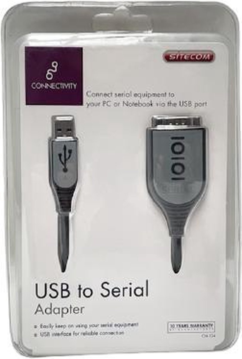 Sitecom - USB to Serial Cable 0.6m | bol