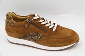 Helioform- 243.009- sneaker dames- cognac combi- H- maat 40 ( 6,5)