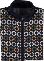 Fellows United Lange mouw Vest - 02.1116 Dgroen (Maat: M)