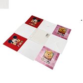 Disney Wenskaarten - Set van 4 kaarten met envelop