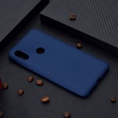 Voor Xiaomi Redmi Note 6 Candy Color TPU Case (blauw)
