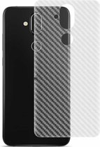 Voor Nokia X7 / 7.1 Plus IMAK Carbon Fiber Pattern PVC Back Protective Film