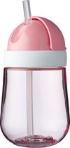Mepal Mio - Gobelet en paille 300 ml - garanti étanche - Rose foncé - idéal pour les déplacements - gobelet enfants
