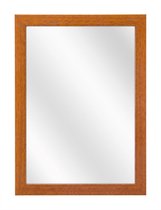 Spiegel met Vlakke Houten Lijst - Kersen - 40 x 50 cm