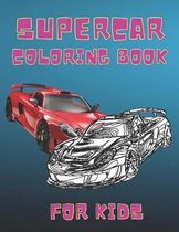 Supercar Coloring Book For Kids