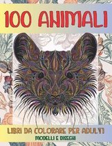 Libri da colorare per adulti - Modelli e disegni - 100 Animali