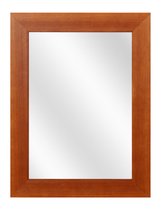Spiegel met Brede Houten Lijst - Kersen - 40 x 50 cm
