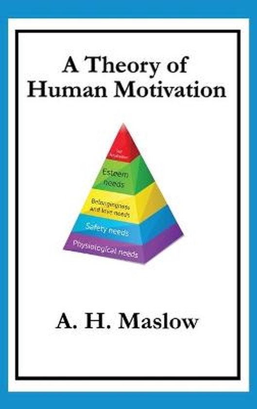 Foto: A theory of human motivation