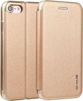 Voor iPhone 6 & 6s CMai2 Linglong-serie PC + PU horizontale flip lederen tas met houder en kaartsleuf (goud)