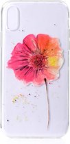 Stijlvol en mooi patroon TPU Drop Protection Cover voor Xiaomi Redmi 7A (bloem)