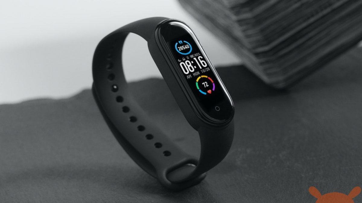 Xiaomi Mi Band 6 Smartwatch, armband, 4,9 cm (1,56 inch), AMOLED-display, slaapmonitoring, Bluetooth-tracker, waterdicht, wereldwijde versie