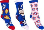 Marvel Avengers Captain America - sokken - pack 1 - 3 pack - maat 31-34