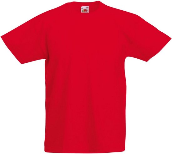 T-shirt à manches courtes Original Fruit Of The Loom pour enfants / enfants (jaune tournesol)