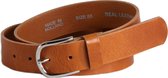Just Dreamz - Dames riem - Cognac - Leer - 3,5 cm - Bandmaat 95