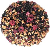 Madame Chai - Framboos muffin - zwarte thee mix - losse thee - lekker thee - zwarte thee vruchten mix
