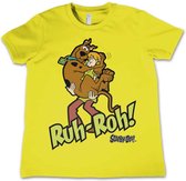 ScoobyDoo Kinder Tshirt -M- Ruh-Ruh Geel