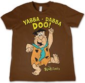The Flintstones Kinder Tshirt -S- Yabba-Dabba-Doo Bruin