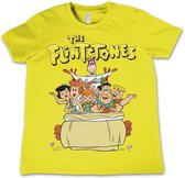 The Flintstones Kinder Tshirt -S- The Flintstones Geel