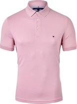 Tommy Hilfiger 1985 Slim Fit polo - roze - Glacier Pink -  Maat: S