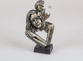 Femme - Homme - Sculpture - Bronz - à pied - 29 cm - Amour