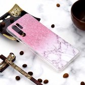 Fashion Pattern TPU schokbestendige beschermhoes voor Huawei P30 Pro (marmer)