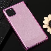 Voor iPhone 11 Pro Glitter Powder TPU beschermhoes (roze)