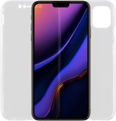 Voor iPhone 11 Pro Ultradunne dubbelzijdige transparante TPU-hoes met volledige dekking